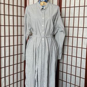 GAP Stripe Shirtdress Sz XL